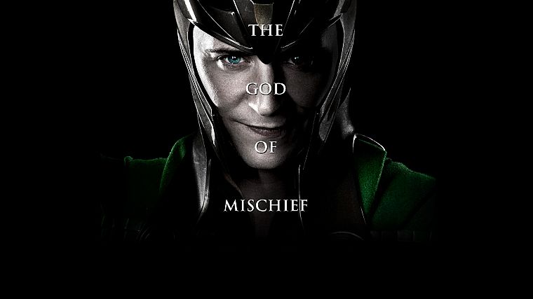 Loki, Tom Hiddleston, black background, Thor (movie) - desktop wallpaper