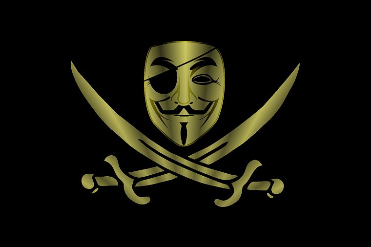 Anonymous, pirates - desktop wallpaper