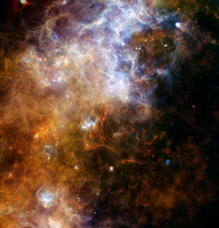 outer space, stars, nebulae, gas - desktop wallpaper