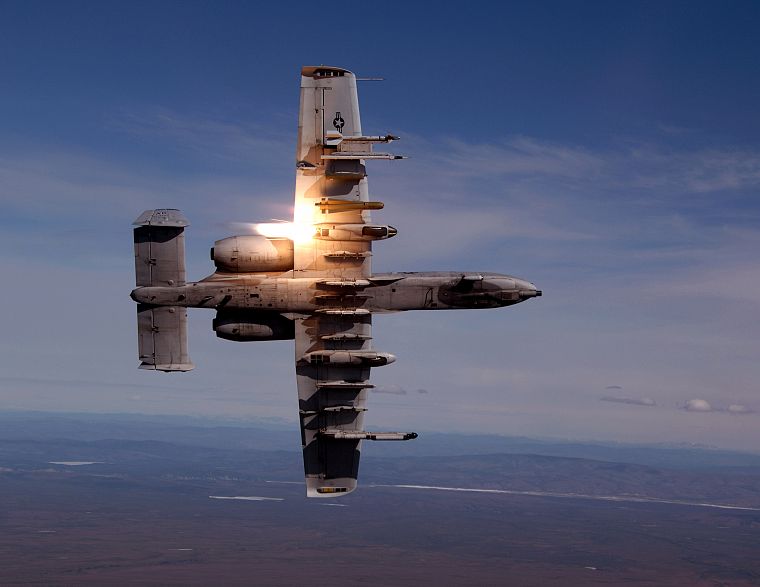 airplanes, A-10 Thunderbolt II - desktop wallpaper