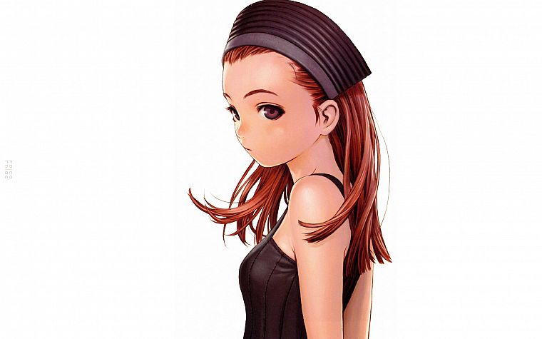 Range Murata, Form Code, simple background, anime girls - desktop wallpaper