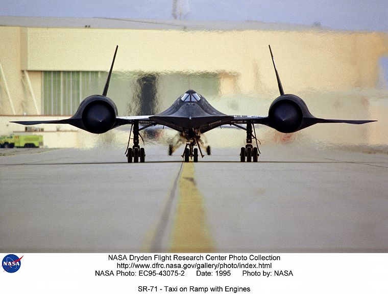 aircraft, military, SR-71 Blackbird - desktop wallpaper