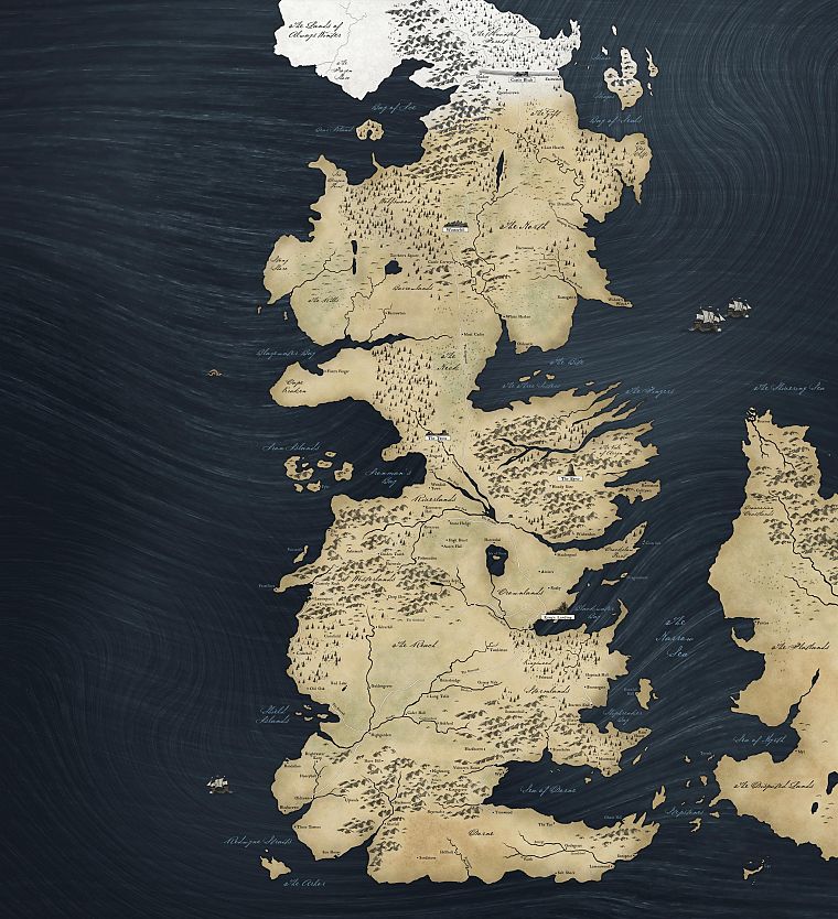 maps, Game of Thrones, TV series - desktop wallpaper