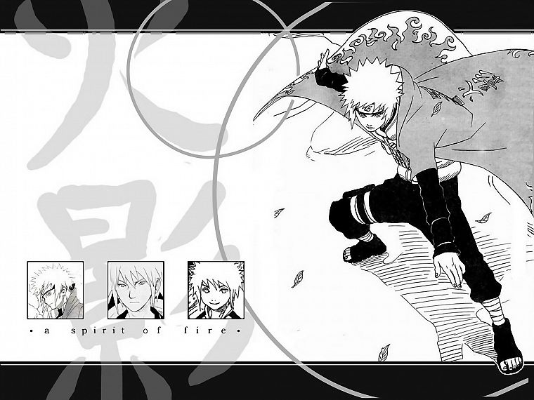 Naruto: Shippuden, Yondaime, Minato Namikaze - desktop wallpaper