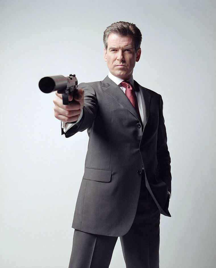 James Bond, Pierce Brosnan - desktop wallpaper