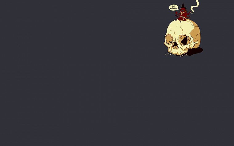 skulls, simple background - desktop wallpaper