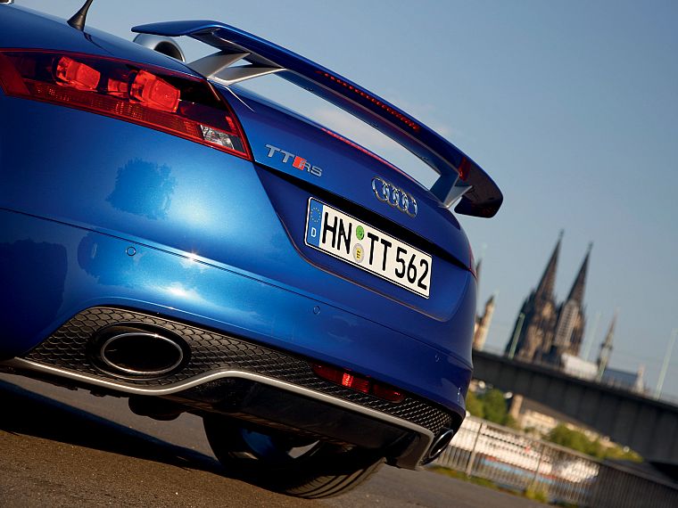 cars, Audi, back view, Audi TT, Audi TT RS, low-angle shot, German cars - desktop wallpaper