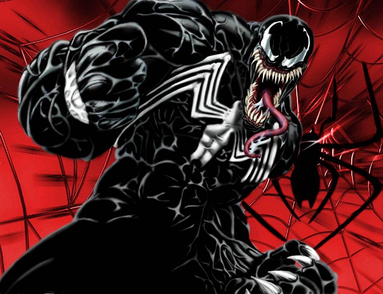 comics, Venom, Spider-Man, Marvel Comics - desktop wallpaper