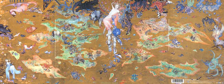 Final Fantasy, Yoshitaka Amano - desktop wallpaper