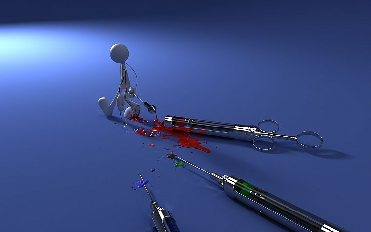 syringe, Injection, colors - desktop wallpaper