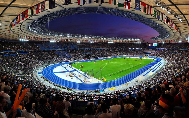 stadium, Munich Olympic Stadium - desktop wallpaper