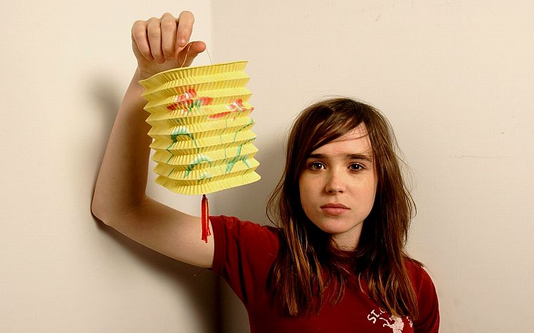 women, Ellen Page - desktop wallpaper