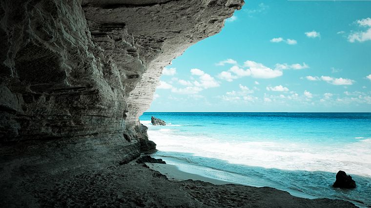 caves, Egypt, beaches - desktop wallpaper