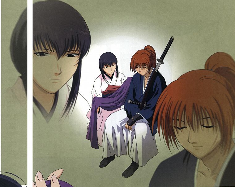 Rurouni Kenshin, anime - desktop wallpaper