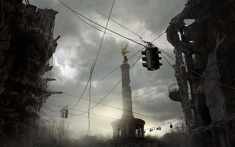 ruins, die, Berlin, cities - desktop wallpaper