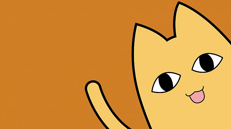 Azumanga Daioh, cats, anime, Chiyo's Father - desktop wallpaper
