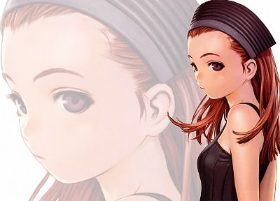 Range Murata, anime, Form Code, purple eyes, anime girls - desktop wallpaper