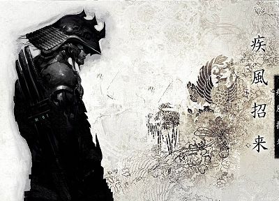 samurai - duplicate desktop wallpaper