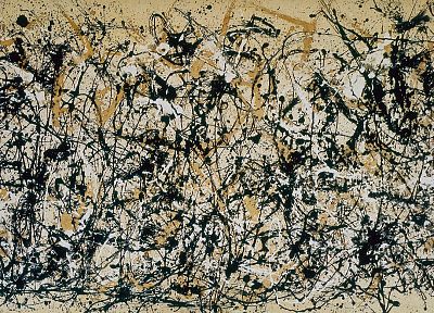 Jackson Pollock - random desktop wallpaper
