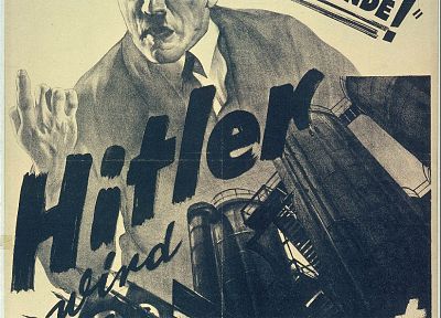 propaganda, World War II, Adolf Hitler - desktop wallpaper