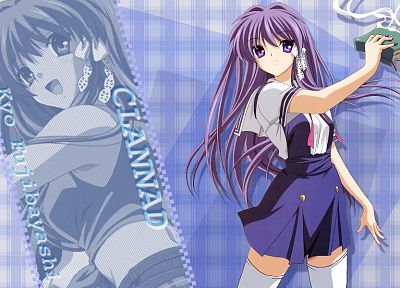 school uniforms, Clannad, Fujibayashi Kyou, sailor uniforms - desktop wallpaper