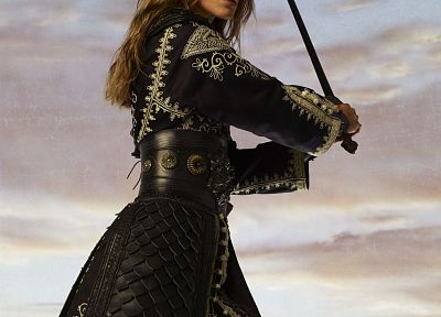 Keira Knightley, Pirates of the Caribbean, Elizabeth Swann - duplicate desktop wallpaper
