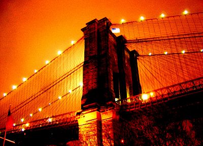 bridges, New York City - desktop wallpaper