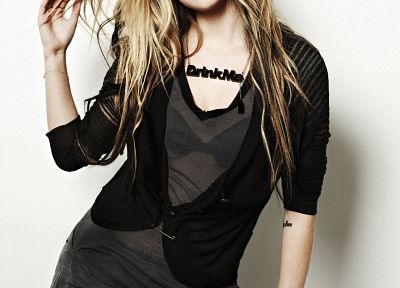 blondes, women, Avril Lavigne, singers - random desktop wallpaper