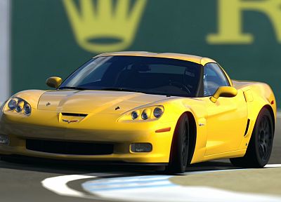 video games, cars, Gran Turismo, Chevrolet Corvette, 2006, Chevrolet Corvette Z06, Gran Turismo 5 - random desktop wallpaper