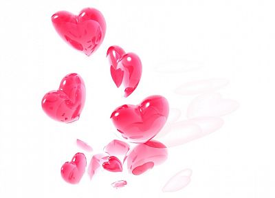 love, hearts - duplicate desktop wallpaper