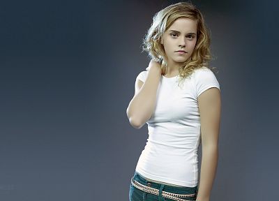 blondes, women, Emma Watson, actress, Harry Potter, Hermione Granger - desktop wallpaper