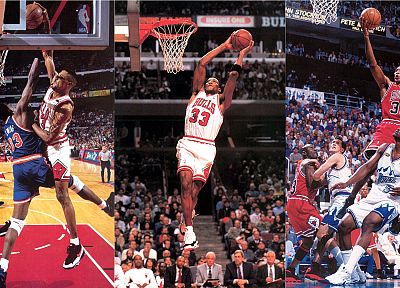 NBA, Chicago Bulls, Scottie Pippen - random desktop wallpaper