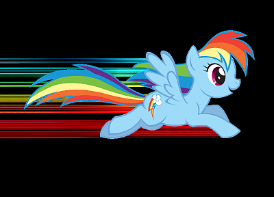 My Little Pony, Rainbow Dash - random desktop wallpaper
