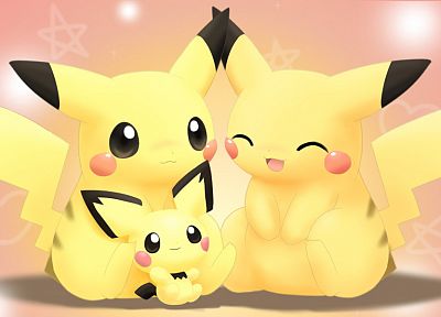 Pokemon, Pikachu, Pichu - related desktop wallpaper