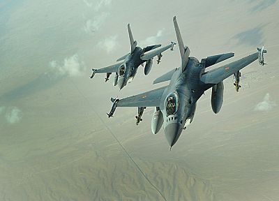 Falcon aircraft, F-16 Fighting Falcon - desktop wallpaper