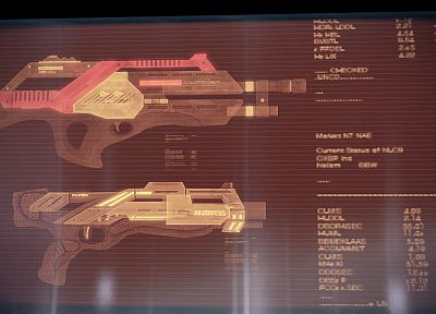 guns, Mass Effect, weapons - random desktop wallpaper