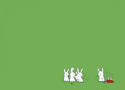 rabbits - desktop wallpaper