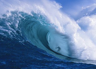 Hawaii, surfing, bay - desktop wallpaper