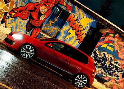 cars, Volkswagen GTI - random desktop wallpaper
