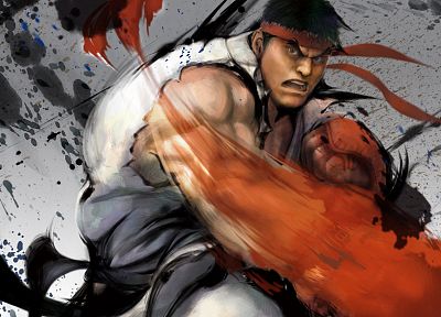 video games, Street Fighter, Ryu - random desktop wallpaper