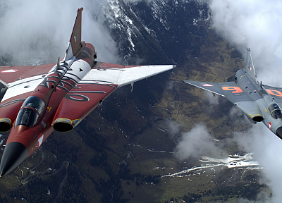 aircraft, Austria, Saab, Draken - random desktop wallpaper