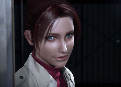 video games, Resident Evil, Claire Redfield - duplicate desktop wallpaper