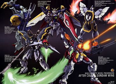 Gundam Wing - random desktop wallpaper