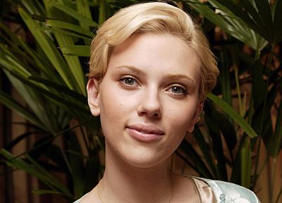 blondes, women, Scarlett Johansson, actress, faces - related desktop wallpaper