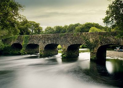 bridges, Ireland, rivers, National Park - random desktop wallpaper