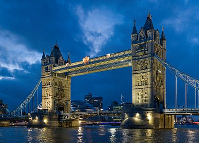 architecture, London, Tower Bridge - random desktop wallpaper