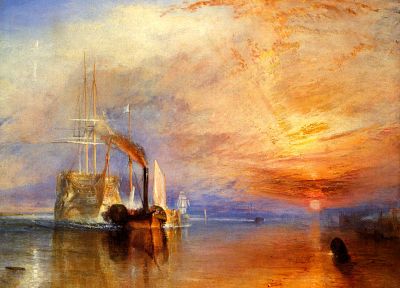 sunset, paintings, England, artwork, Turner - random desktop wallpaper