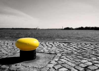 water, cityscapes, Germany, piers, tilt-shift, selective coloring - related desktop wallpaper