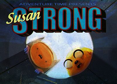 Adventure Time, Susan, strong - random desktop wallpaper
