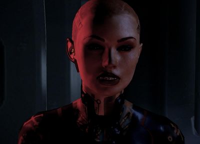 screenshots, Subject Zero, Mass Effect 2, Jack (Mass Effect) - related desktop wallpaper